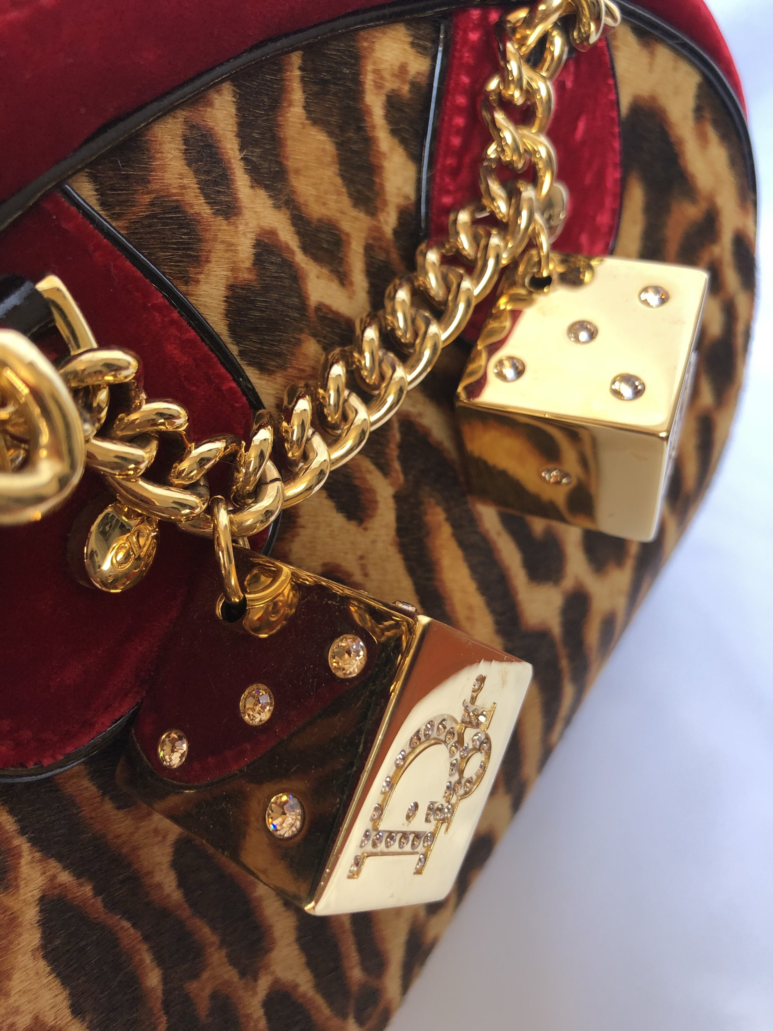 Christian Dior Bowler Bag with Dice Details